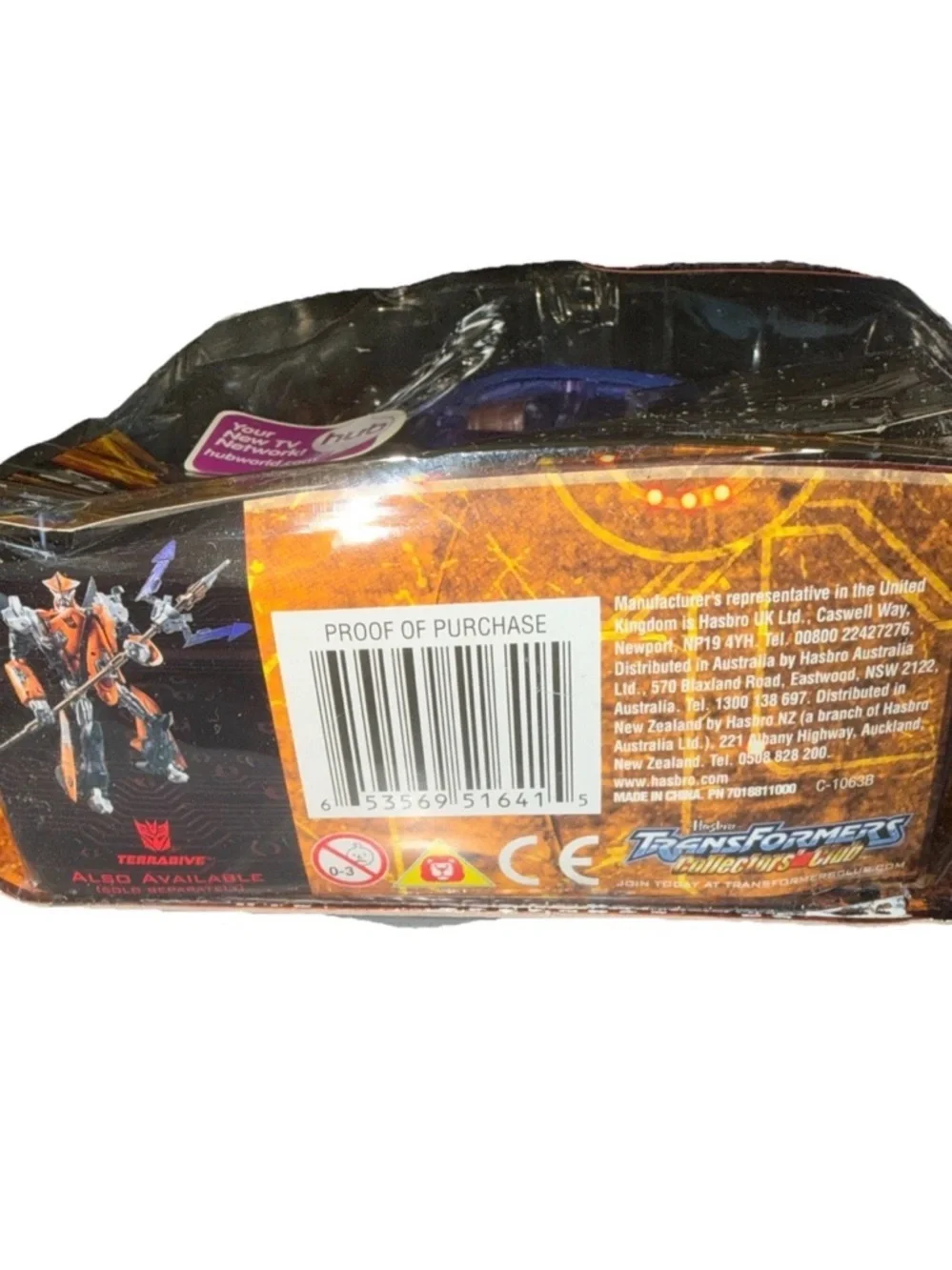 Hasbro Transformers Electrostactic Jolt Autobot Figure - Blue